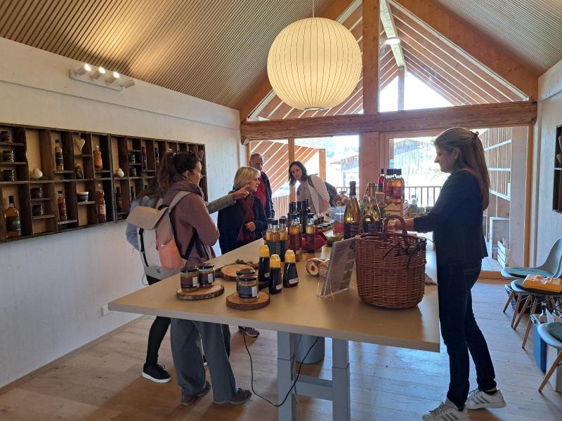 Kundenanlass Frühling Archehof Degustation Hochstammprodukte