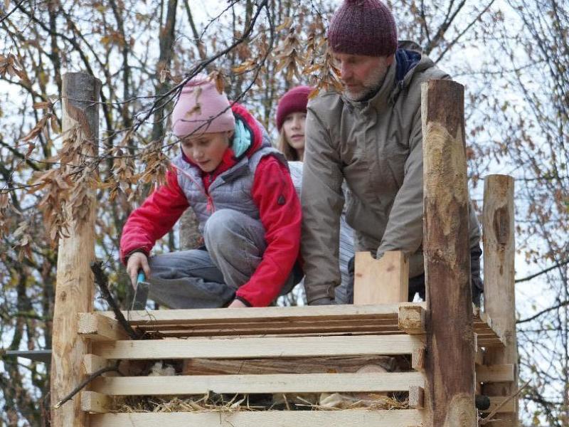 Lebensturm Schule Letzi Zug, November 2023